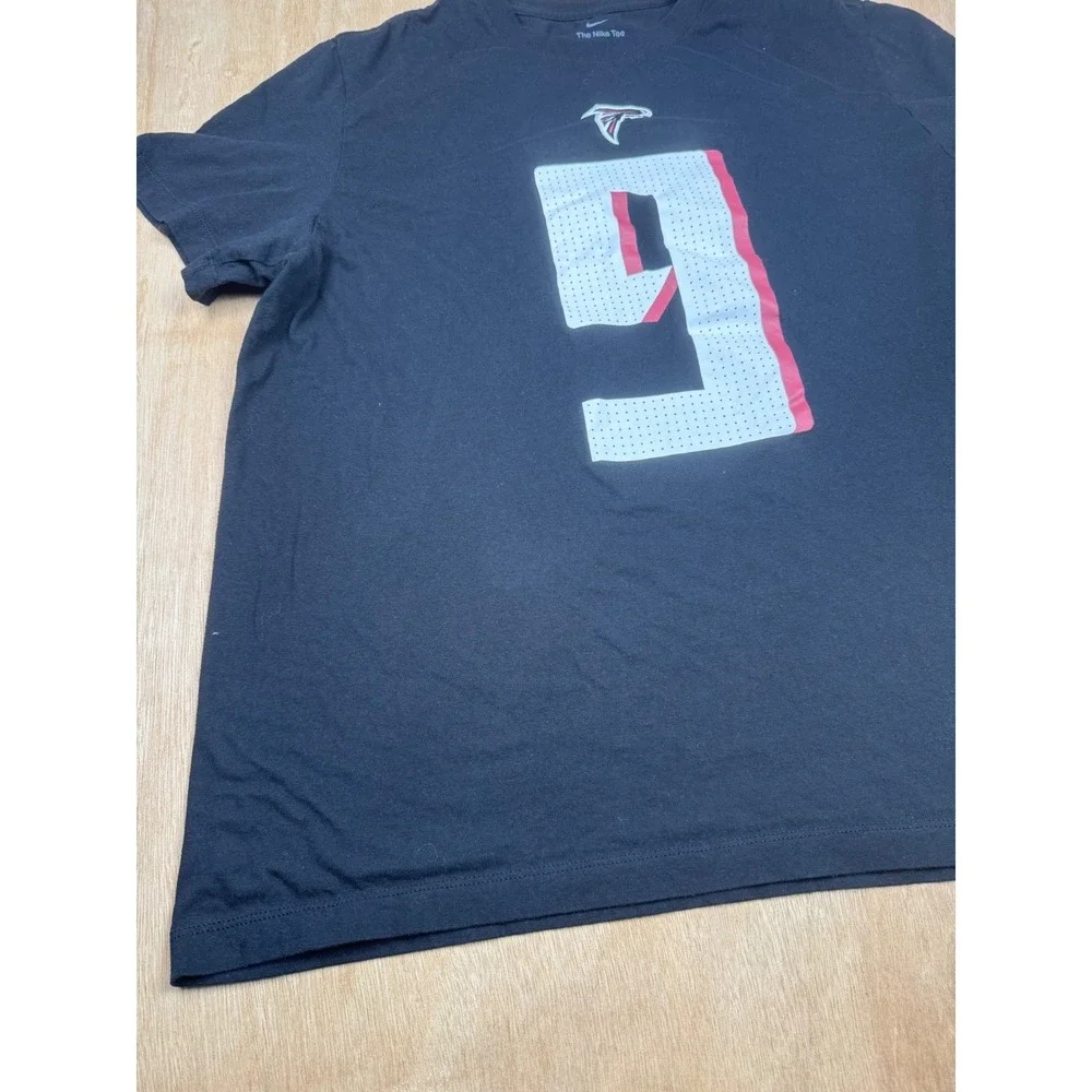 Nike Atlanta Falcons Penix Jr 9 Black T Shirt Mens Size XL